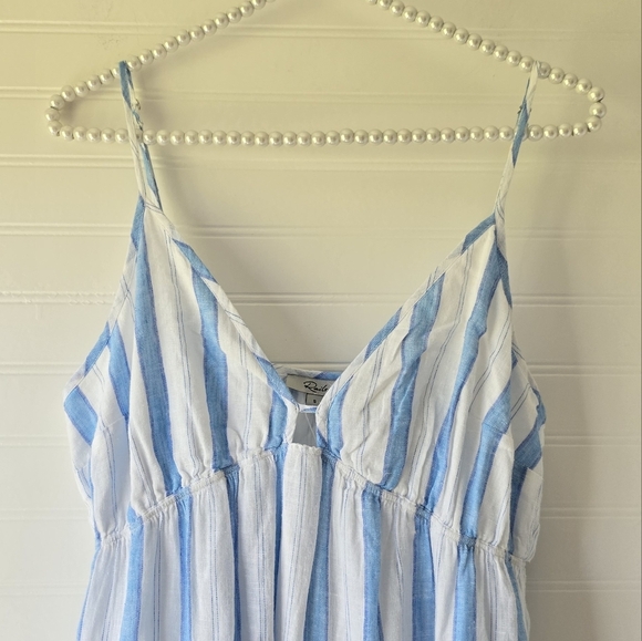 NWT Rails Avril Gibson Stripe Midi Sun Dress Small Sundress - Picture 5 of 11